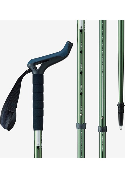 Outdoor Ergonomik Baton - Yeşil - MT100 modelleri