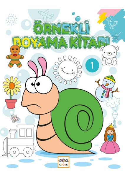 Örnekli Boyama Kitabı 1