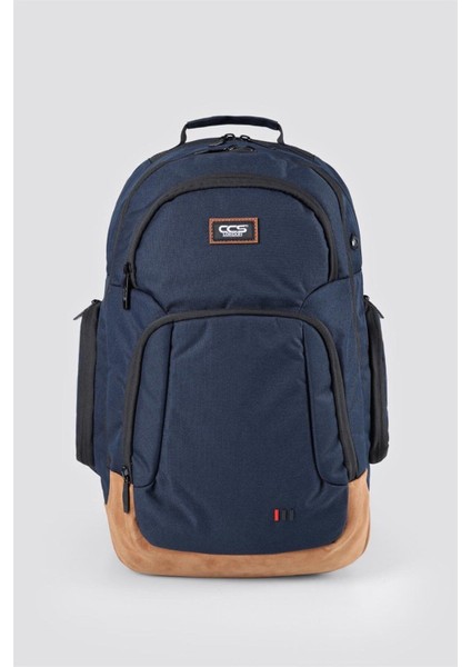 51477 Laptop Bölmeli Okul Sırt Kamp Çantası Lacivert