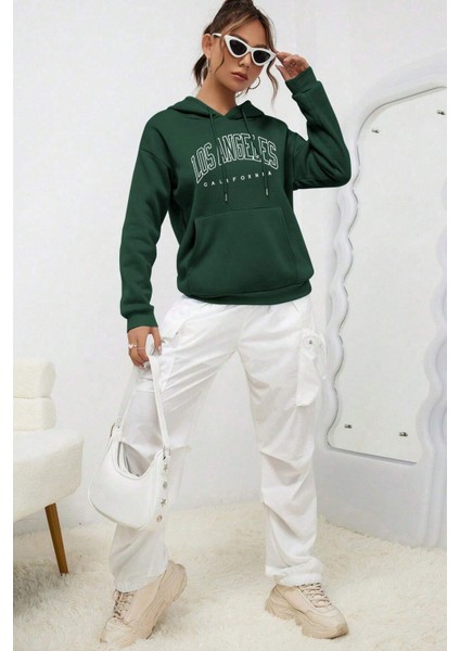 Only Trendwear Unisex Los Angles Baskılı Sweatshirt modelleri