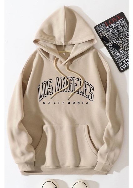 Only Trendwear Unisex Los Angles Baskılı Sweatshirt