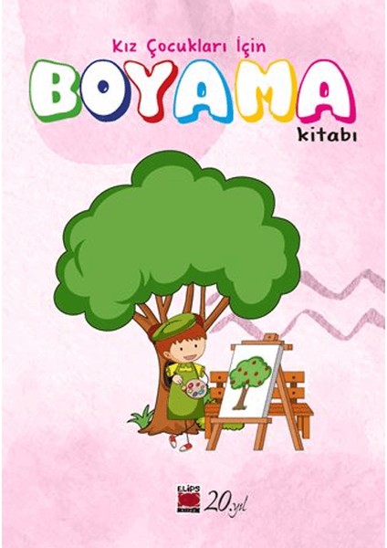 Kız Çocukları Için Boyama Kitabı