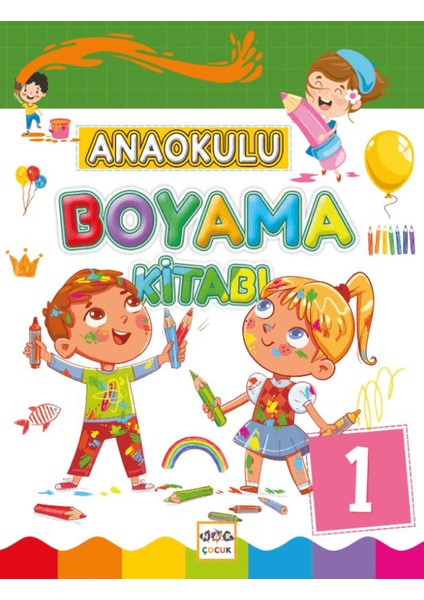 Anaokulu Boyama Kitabı 1