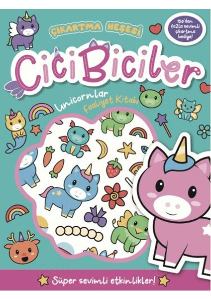 Cicibiciler Unicornlar Faaliyet Kitabı - Connie Isaacs