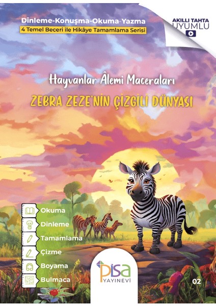 Zebra Zeze’nin Çizgili Dünyası