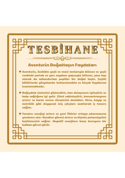 Kararmaz Metal Püsküllü Küre Kesim Çoklu Doğaltaş Kombinli Şifa Tesbihi