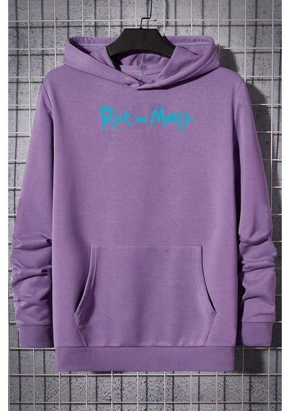 Only Trendwear Unisex Rick And Morty Baskılı Sweatshirt