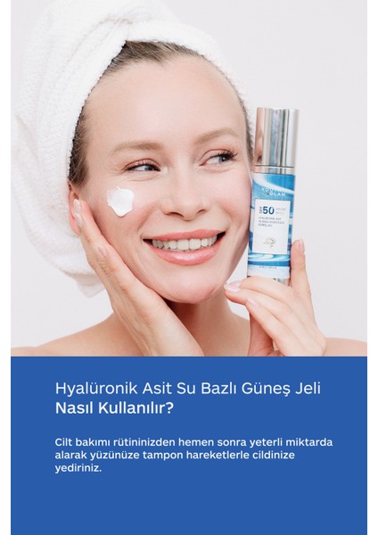 Hyalüronik Asit Su Bazlı Koruyucu Güneş Jeli