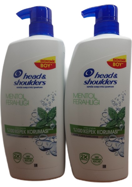 Mentol Ferahlığı Şampuan 800 ml x 2 Adet