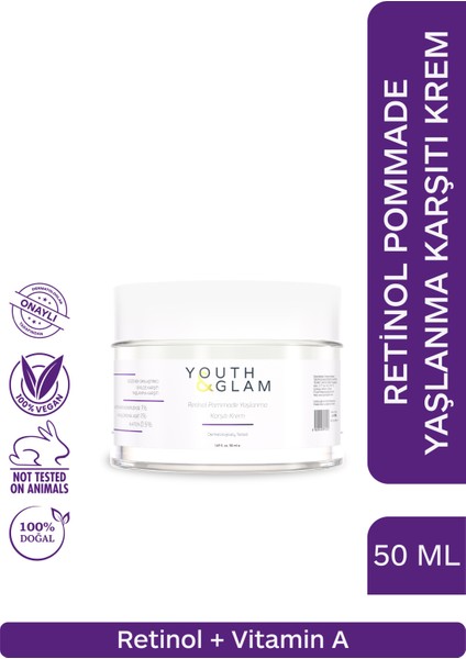 Retinol Pommade Yüz Kremi