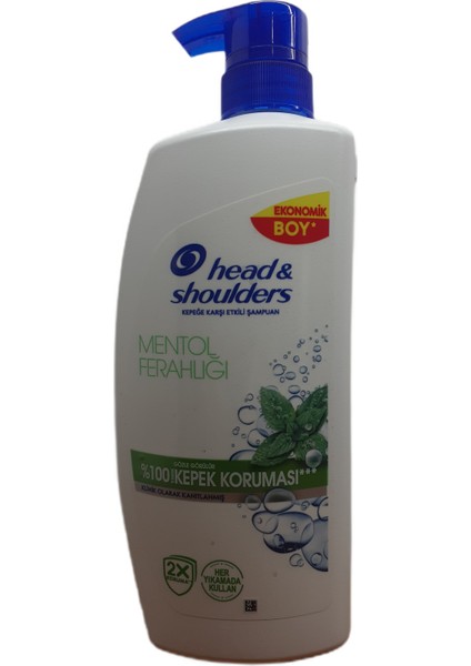 Mentol Ferahlığı Kepek Şampuanı 800 ml x 4 Adet fiyatları