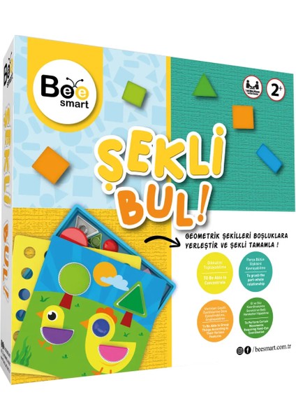 Şekli Bul 3 Yaş Oyunu Oyunu Eğitici Oyuncak Kutu Oyunu Aile Oyunu 2 Yaş fırsatları