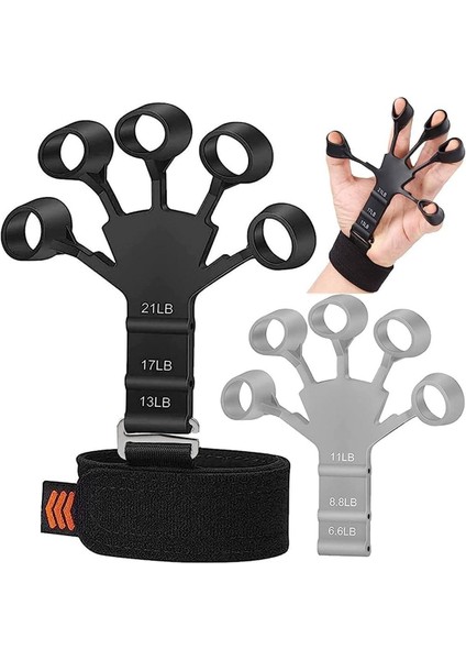 Kaliteli Silikon Bileklikli Yay, Bilek ve Parmak Güçlendirme Aparatı