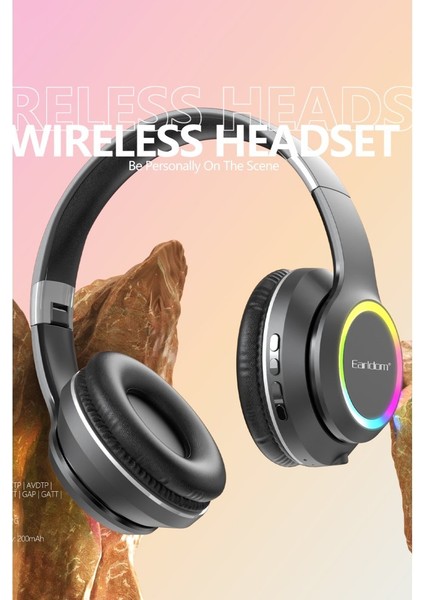 B06 Rgb Kafaüstü Bluetooth Kulaklık