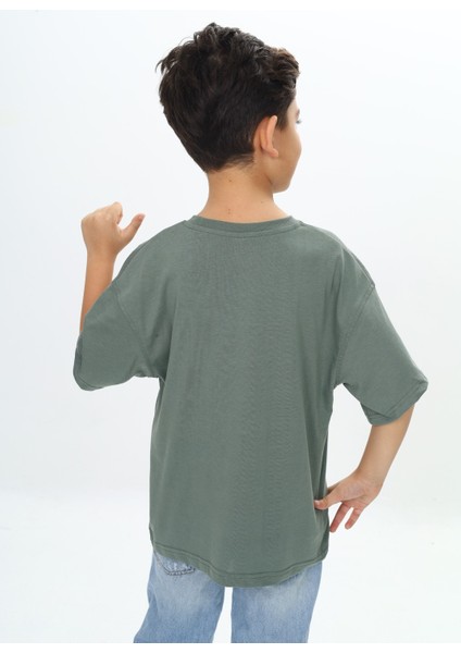 Erkek Çocuk Grafiti Baskılı Tişört modelleri