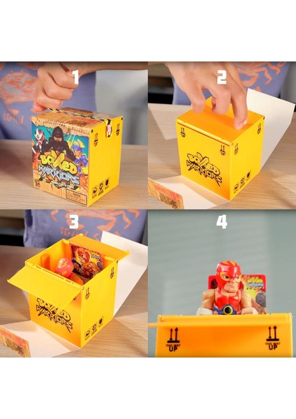 78372 Necotoys, Boxed Warriors Dövüşçüler Sürpriz Paket