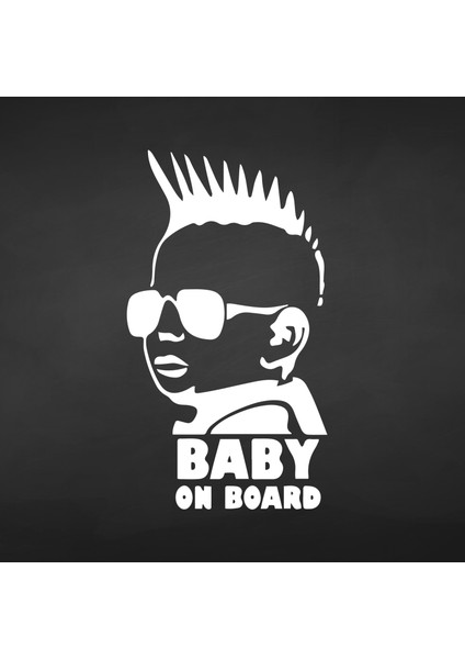 Baby On Board Sticker Arabada Bebek Var Oto Sticker Arma