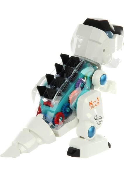 Işıklı ve Müzikli Hareketli Oyuncak Robot Dinozor