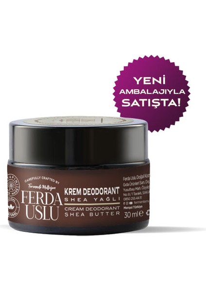 Shea Yağlı Krem Deodorant Roll-On 29 ml