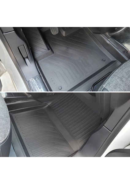 Toyota Proace City Panelvan 4d Havuzlu Paspas (Ön 2 Parça) 2024 Model ve Sonrası