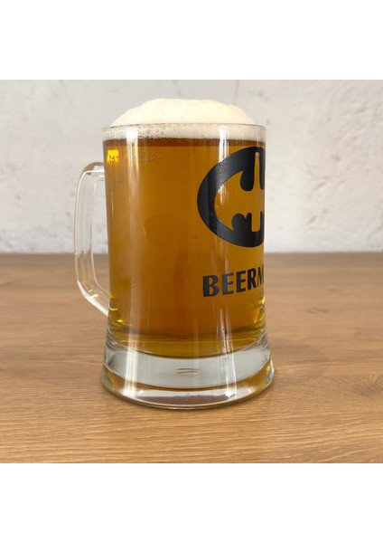 Beerman / Baskılı Paşabahçe Kulplu Bira Bardağı - 500 cc fiyatları