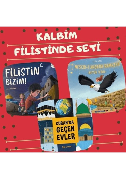 Kalbim Filistin'de Seti (3 Kitap) - Fatih Yağcı