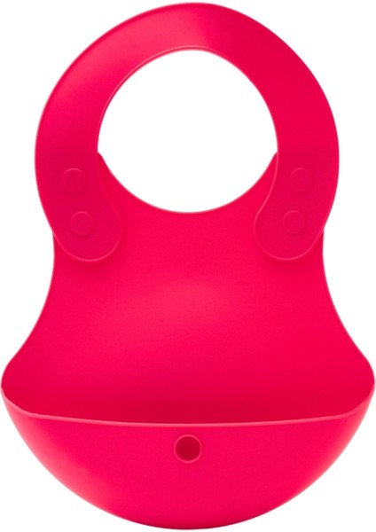Babychefs Silikon Bebek Önlüğü 1 Parça- Pembe