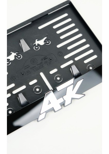 AK47 Pleksi Motor Plakalık