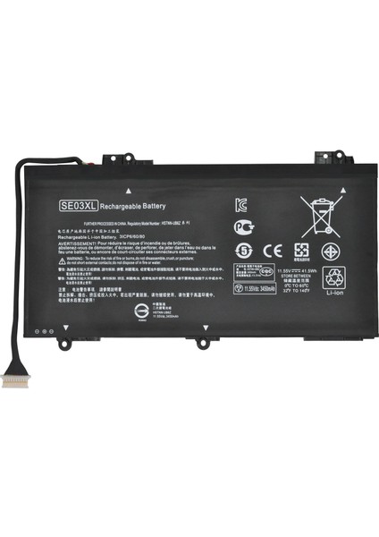 HSTNN-LB7G, HSTNN-UB6Z, TPN-Q171 Hp Uyumlu Batarya Pil
