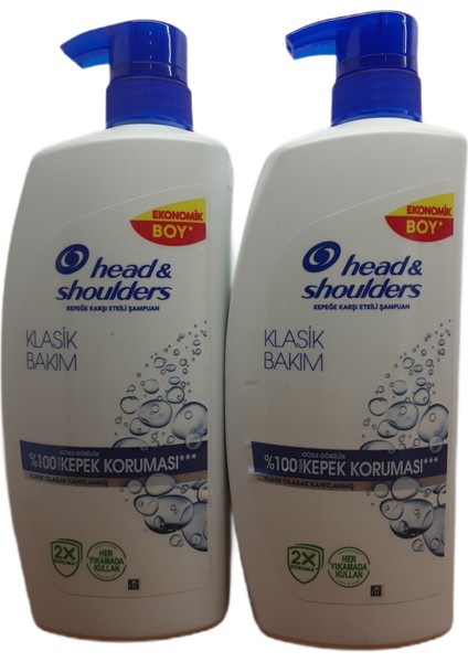 Klasik Bakım Kepek Şampuanı 800 ml x 2 Adet