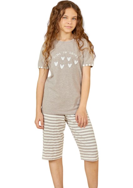 Vizon Kız Çocuk Pijama Takımı 806