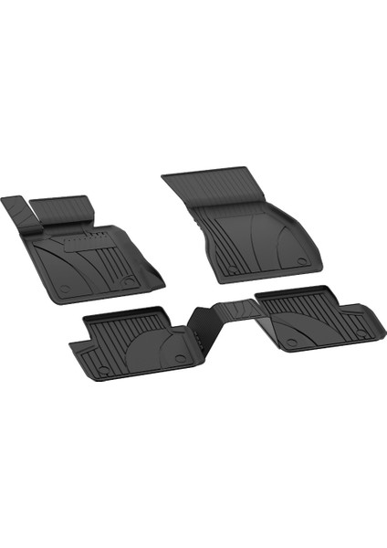 Bmw 5 Serisi G60 2023-2025 Uyumlu Sahler 4.5d Premium Havuzlu Oto Paspas - G60 Lux Premium Seri