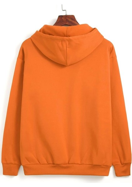 Hanımcı Yazılı Katlamalı Sweatshirt