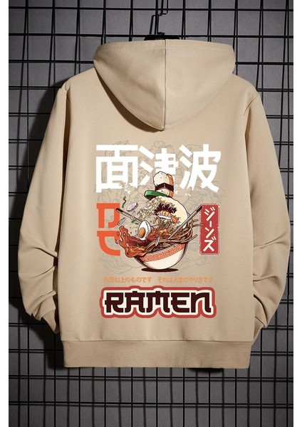 Unisex Ramen Baskılı Sweatshirt