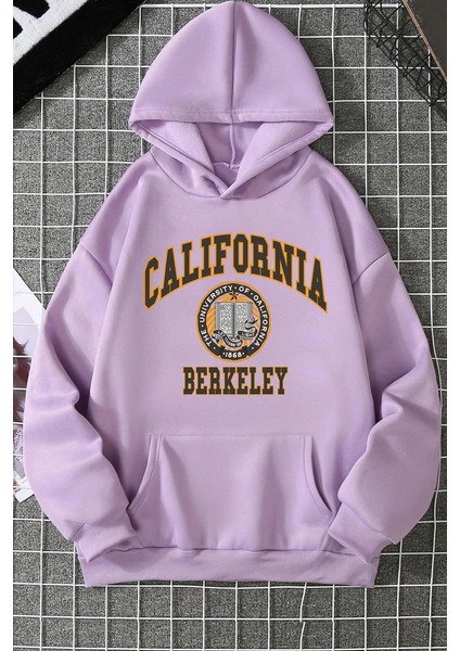 Unisex California Baskılı Sweatshirt