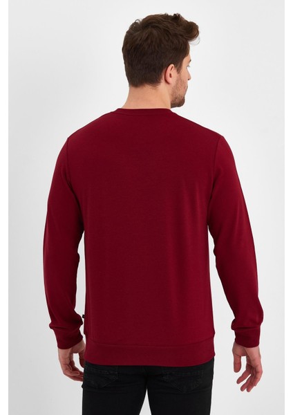 Erkek Likrali Sıfır Yaka Sweatshirt fırsatları