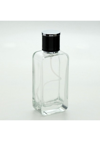 Boş Parfüm Şişesi 50 ml (3 Adet) Gri Kapak Metal Valf IPHONE Boş Şişe
