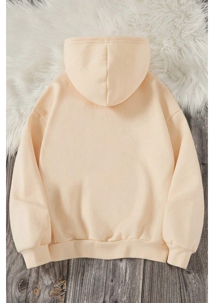 Only Trendwear Kalp Baskılı Erkek - Kız Çocuk Rahat Kalıp Sweatshirt fiyatları