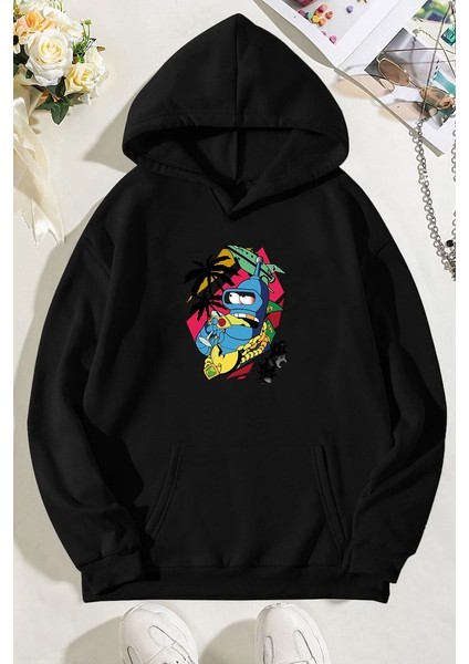 Only Trendwear Unisex Crazy Banana Baskılı Sweatshirt