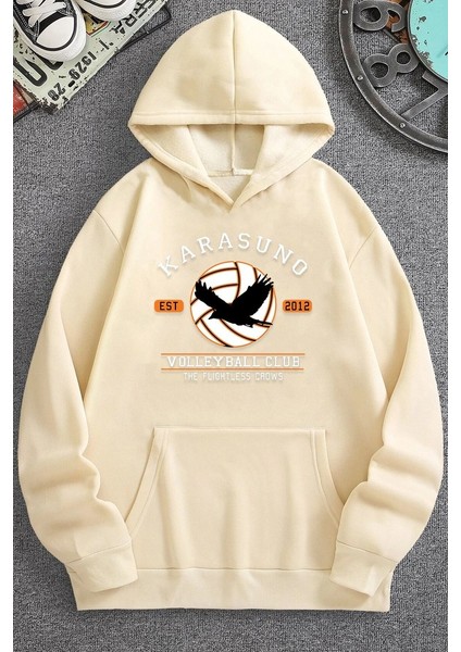 Only Trendwear Unisex Karasuno Baskılı Sweatshirt
