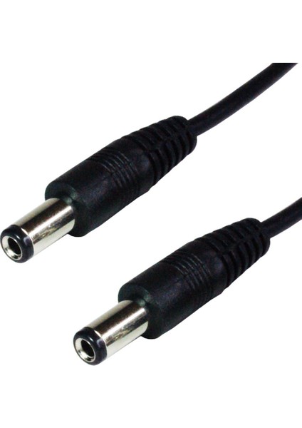 Dc 5.5x2.1 mm Erkek - Erkek Kablo 40 cm