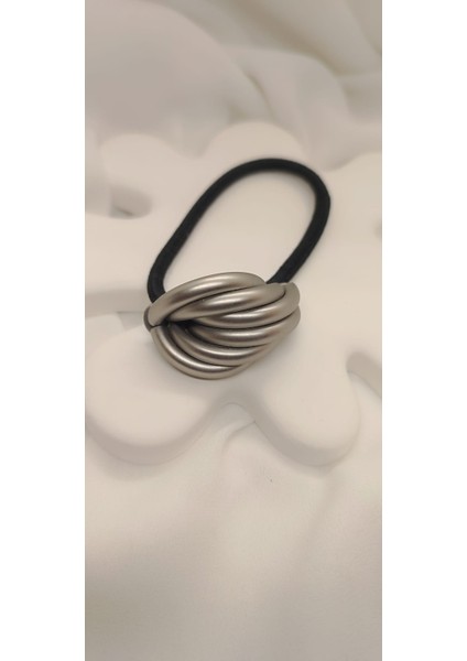Mat Metal Görünümlü Kıvrımlı Tasarım Şık Pinterest Lastik Toka