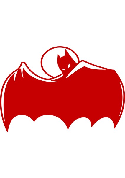 Batman Sticker Batman Oto Sticker Kara Şovalye Araba Sticker