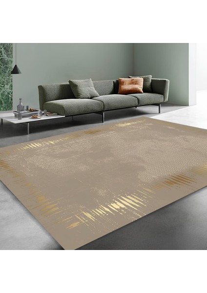 Premium Kalite Kaymaz Taban Silinebilir Salon Mutfak Koridor Halısı Krem G840 41 42 43 44 45