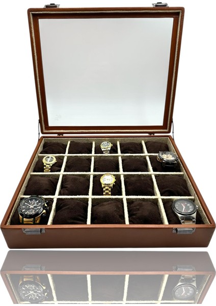 Diji 20'li Saat Kutusu Saat Çantası Taba