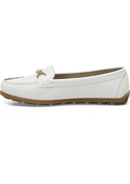 25S-118 5fx Beyaz Kadın Loafer modelleri