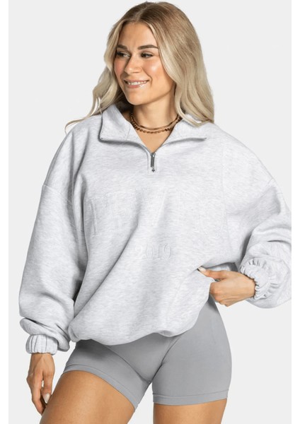 Rahat Üç İplik Oversize Sweatshirt