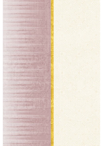 Premium Kalite Kaymaz Taban Silinebilir Salon Mutfak Koridor Halısı Pembe Krem G1010 11 12 13 14 15 fiyatları