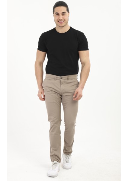 Erkek Rahat Kalıp Likralı Esnek Yan Cep Saten Pantolon modelleri