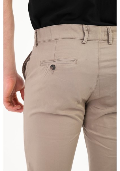 Erkek Rahat Kalıp Likralı Esnek Yan Cep Saten Pantolon fırsatları